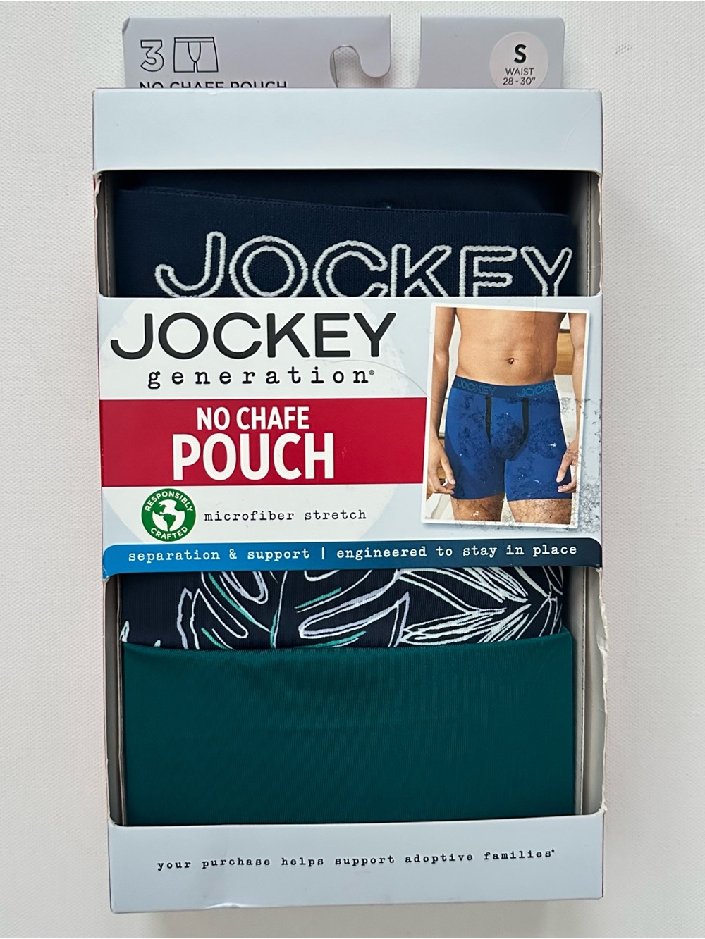 Jockey Men's Boxer Brief 3-Pack Size S